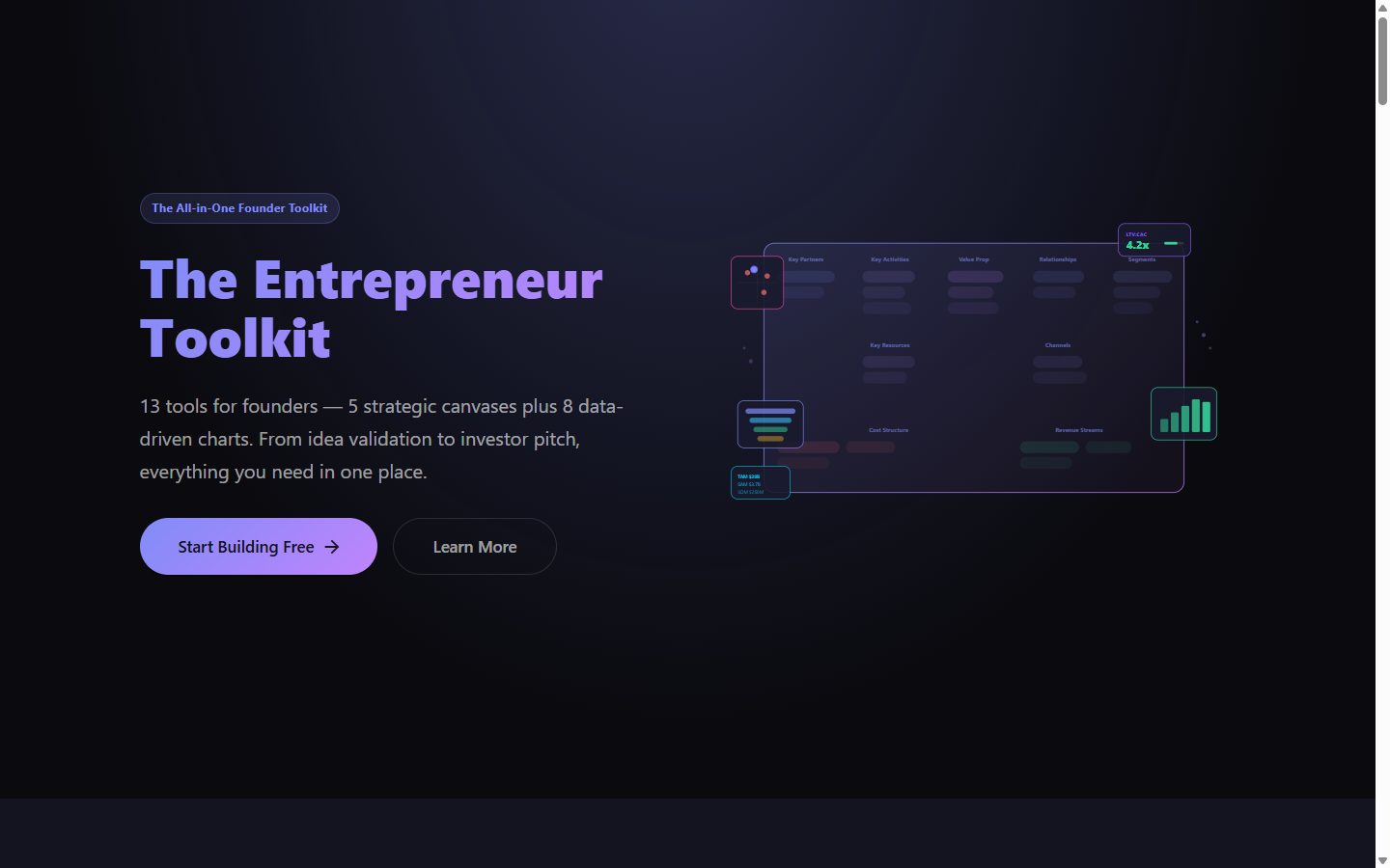 Entrepreneur Toolkit screenshot